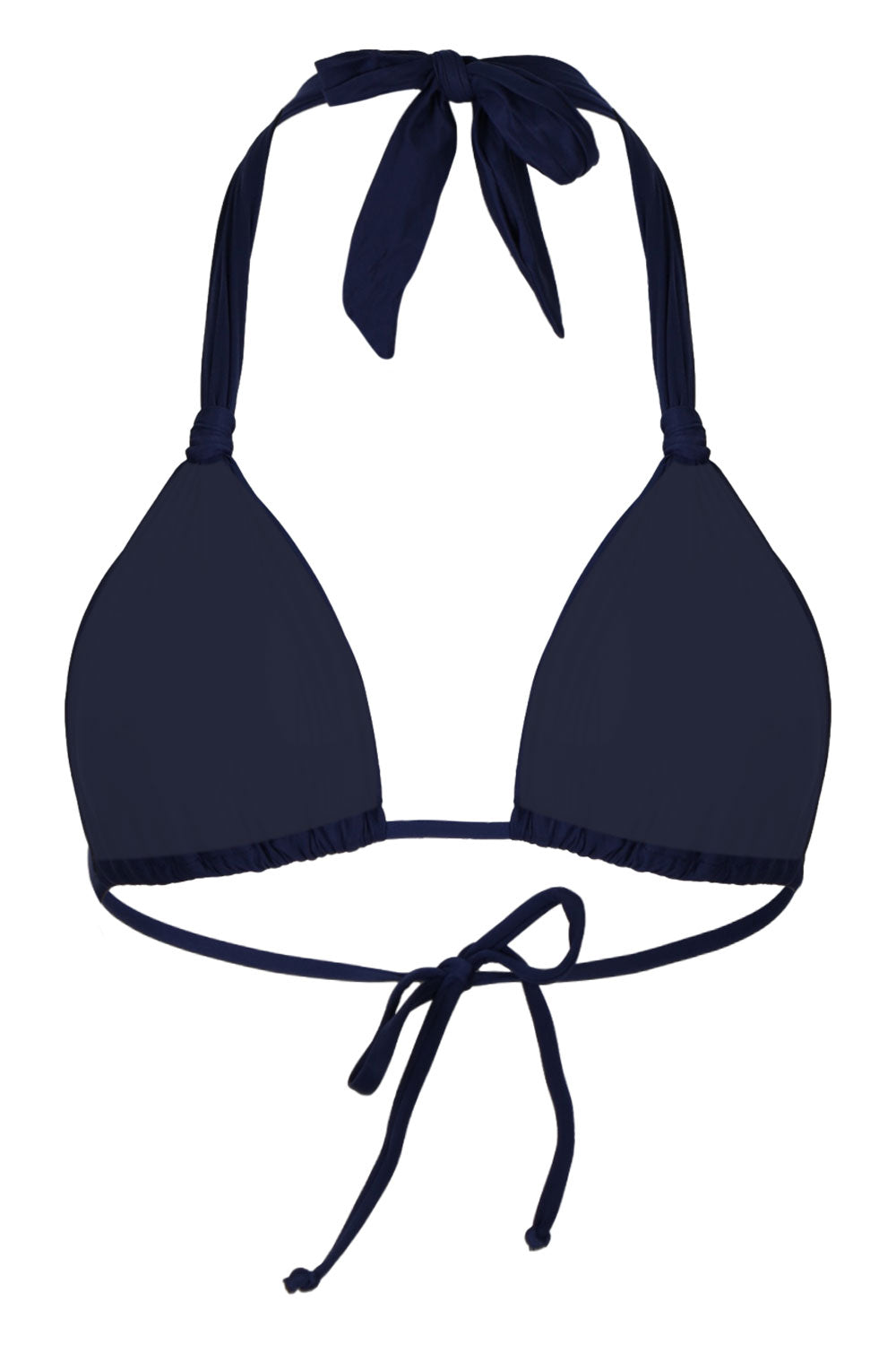 Load image into Gallery viewer, Adjustable Halter Bikini Top Tile Blue
