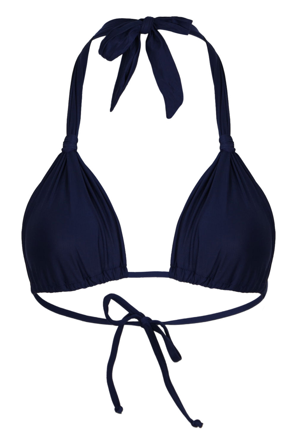 Load image into Gallery viewer, Adjustable Halter Bikini Top Tile Blue
