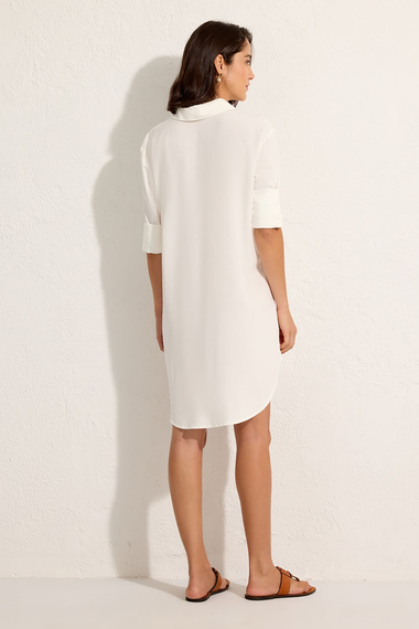 Basic Chemisier Dess Off White
