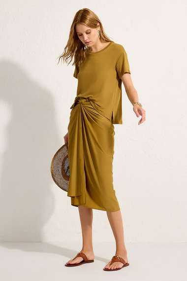 Knot Sarong Seed Beige