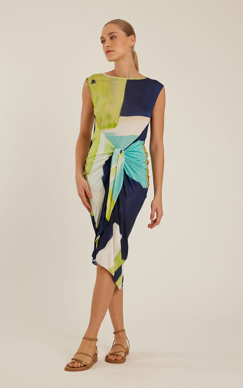 Cover Up Sarong Bleue - Cover Up