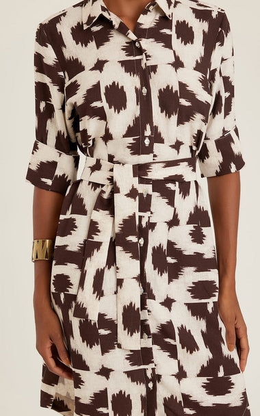 Roundish Hem Chemisier Puglia - Dress