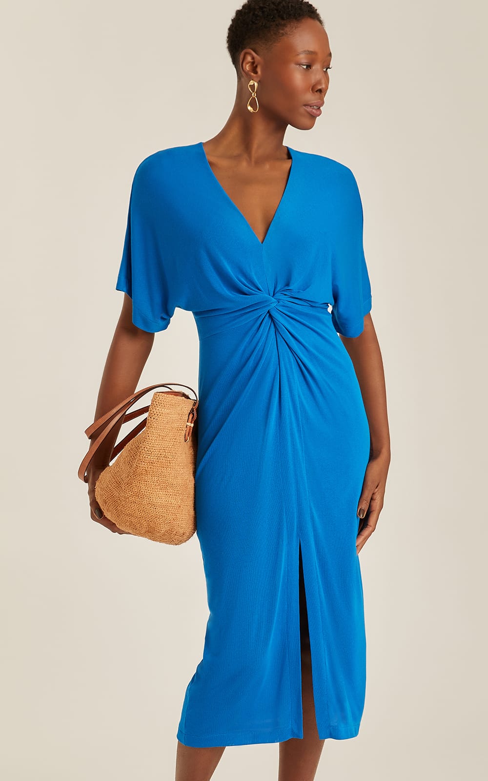 Load image into Gallery viewer, Twist Front Cover Up Monaco - Cover Up
