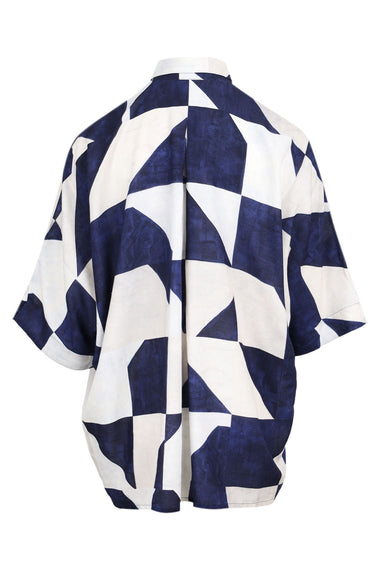 Oversized Cut Shirt Abstract