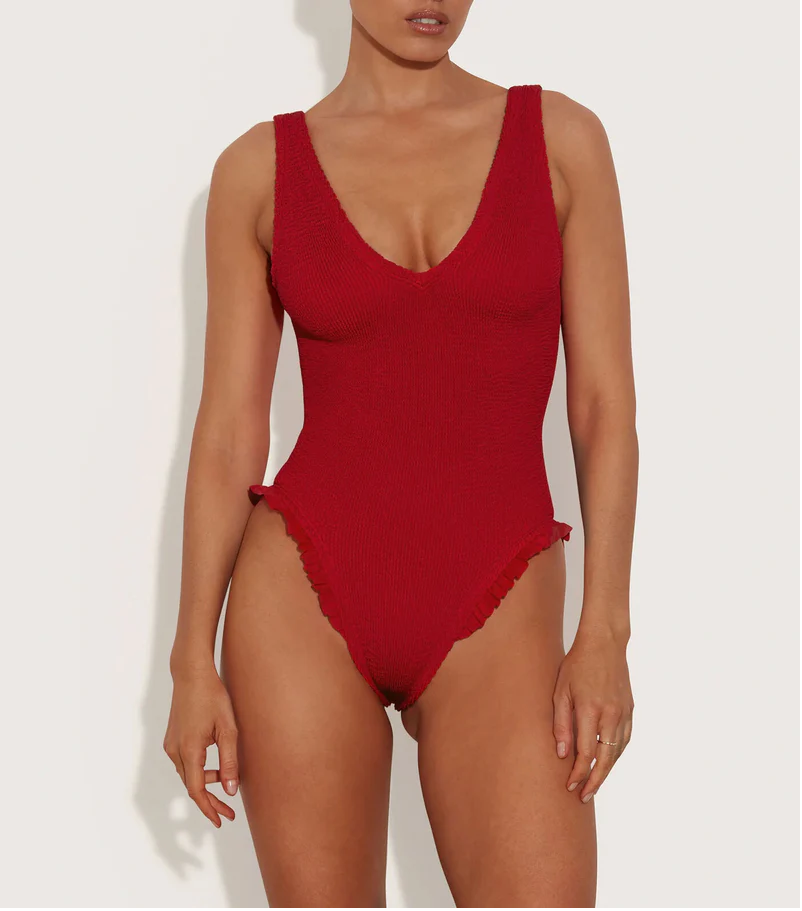 Load image into Gallery viewer, Lisa Swim Red - ONE SIZE - One Piece
