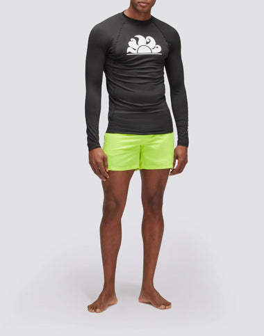 Long Sleeve Rash Guard Black - Rash Guard
