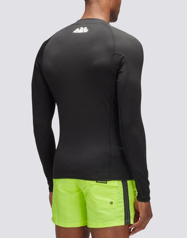 Long Sleeve Rash Guard Black - Rash Guard