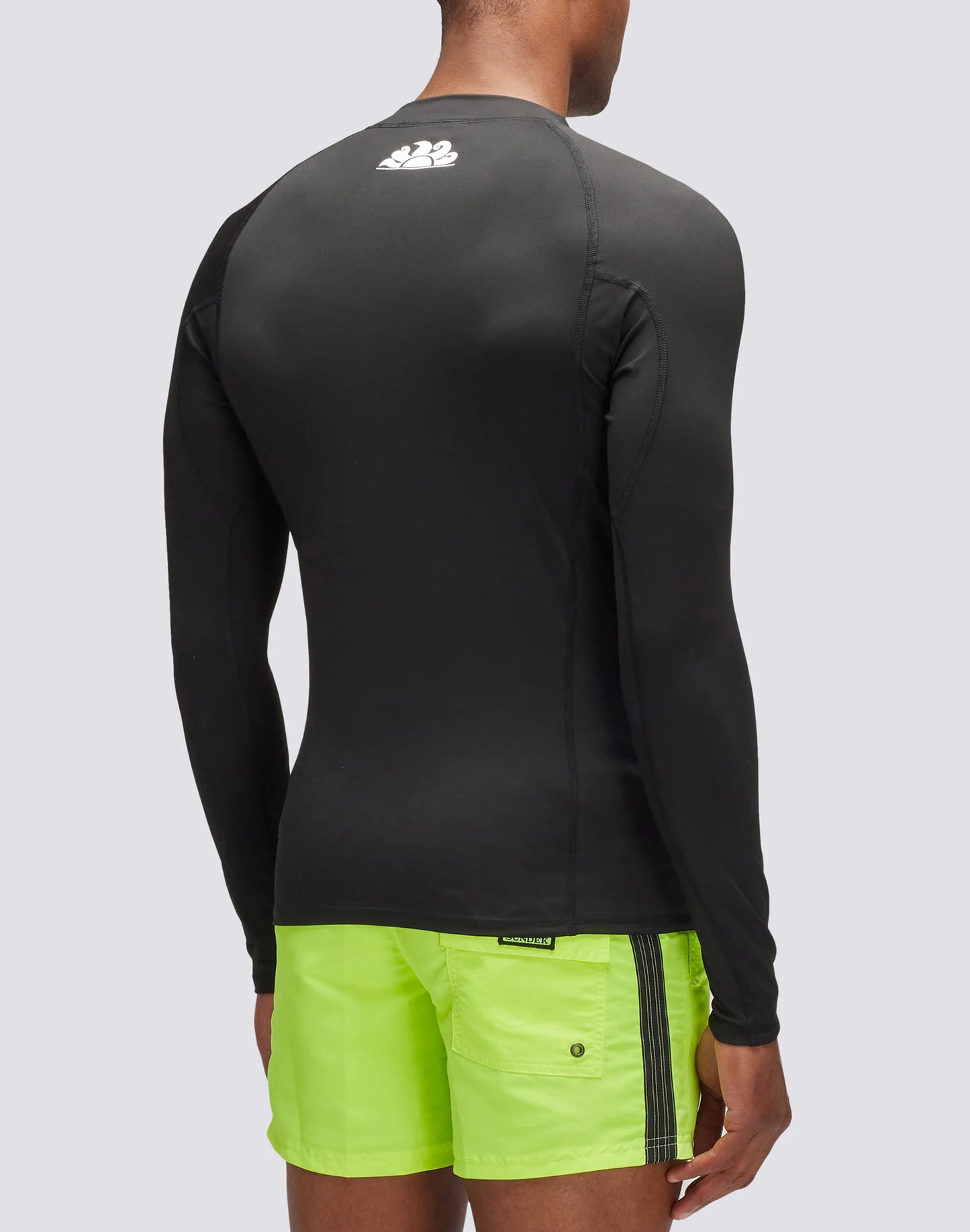 Load image into Gallery viewer, Long Sleeve Rash Guard Black - Rash Guard
