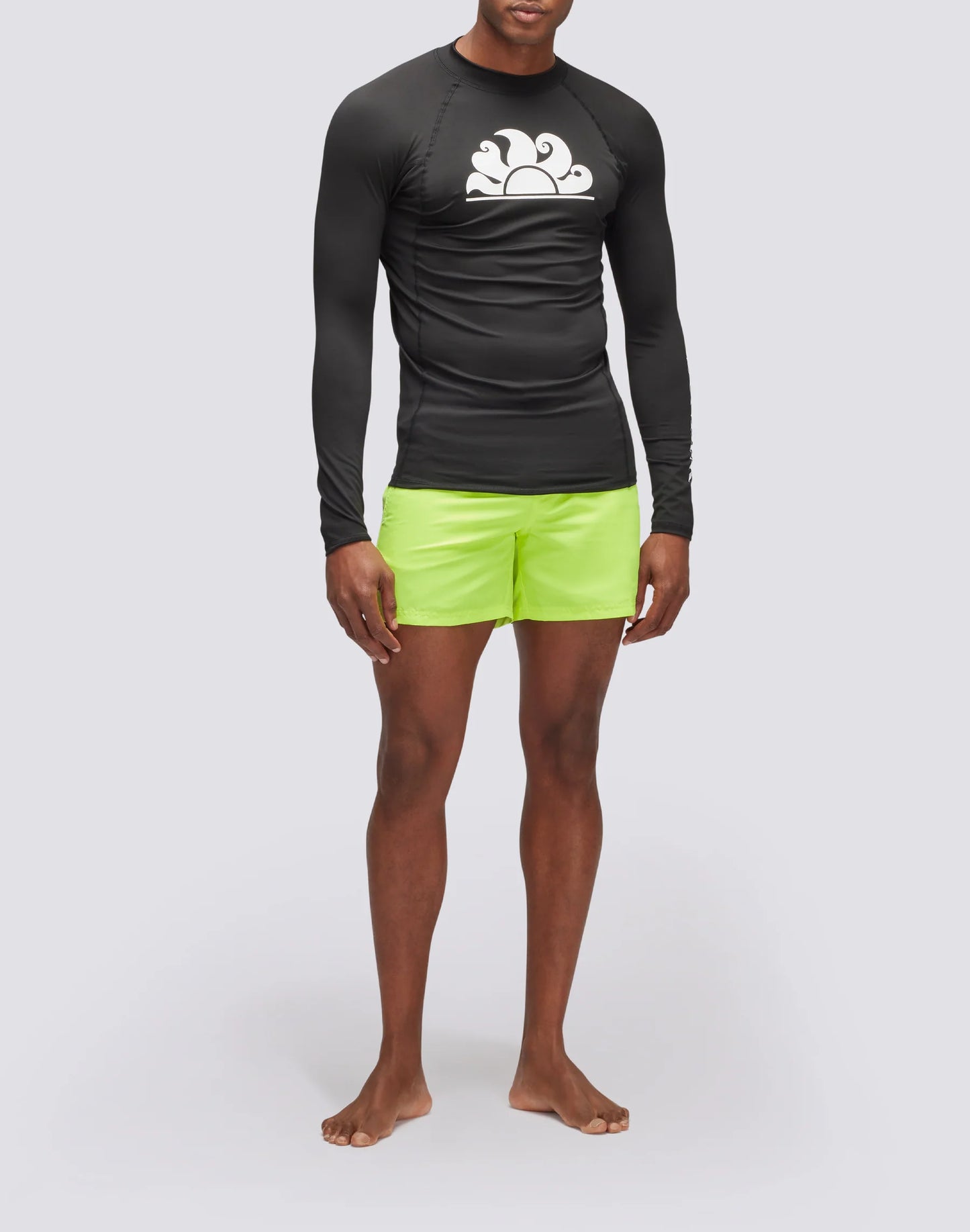 Load image into Gallery viewer, Long Sleeve Rash Guard Black - Rash Guard
