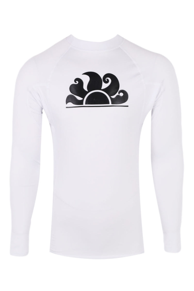 Long Sleeve Rash Guard White