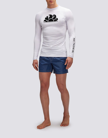 Long Sleeve Rash Guard White - Rash Guard