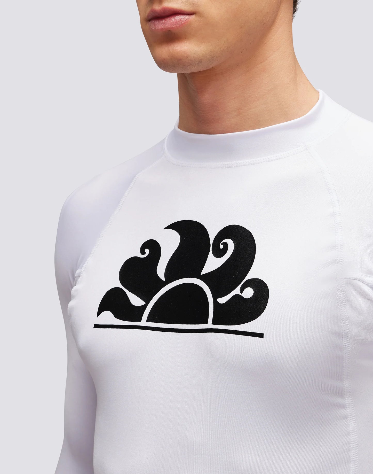 Load image into Gallery viewer, Long Sleeve Rash Guard White - Rash Guard
