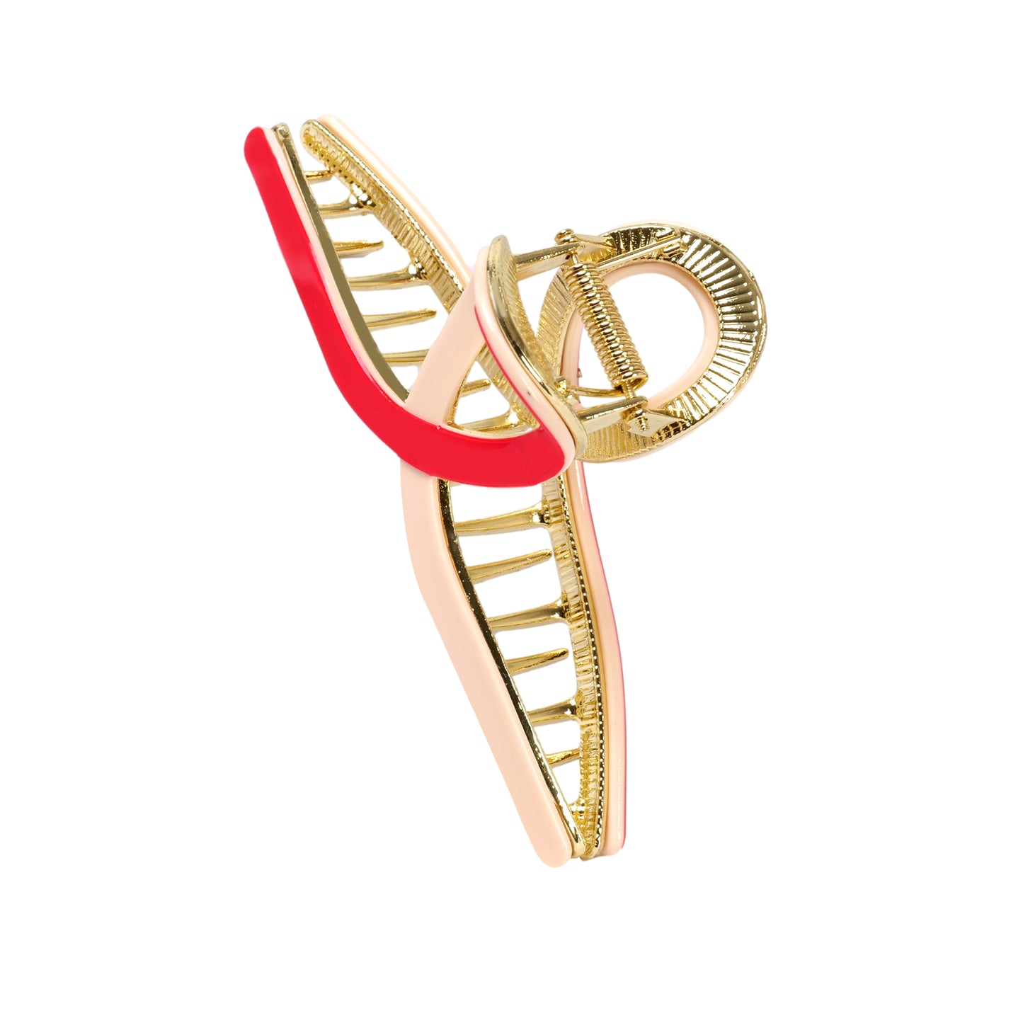 Load image into Gallery viewer, Loop Claw Clip Pink/Light Pink - OS - Hair Accessories
