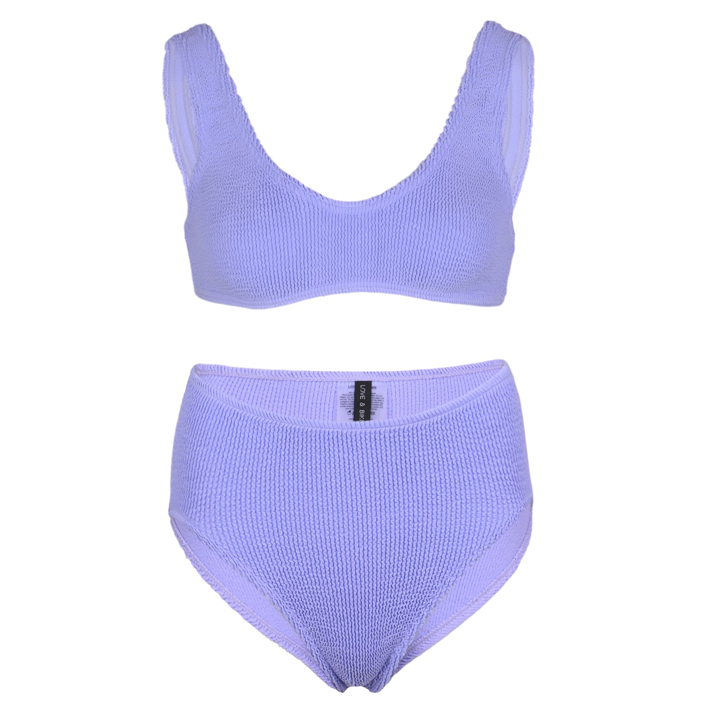 Load image into Gallery viewer, Barcelona Bikini Top &amp;amp; Venice Bottom Lilac - ONE SIZE - Bikini
