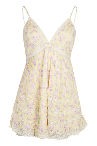 Alonna Dress Lemon Spritz