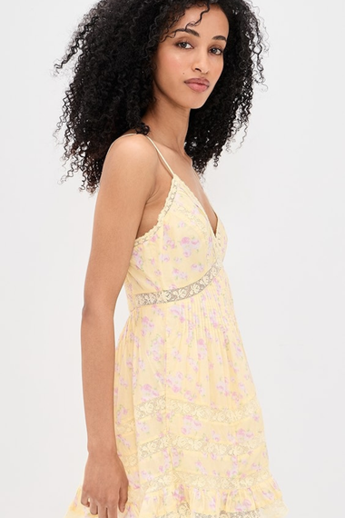 Alonna Dress Lemon Spritz