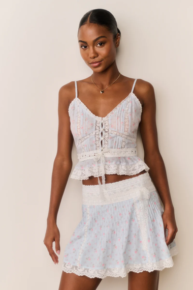 Avra Top Chapparal Blue