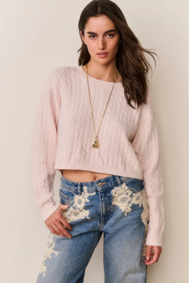 Filomena Pullover Pale Guava