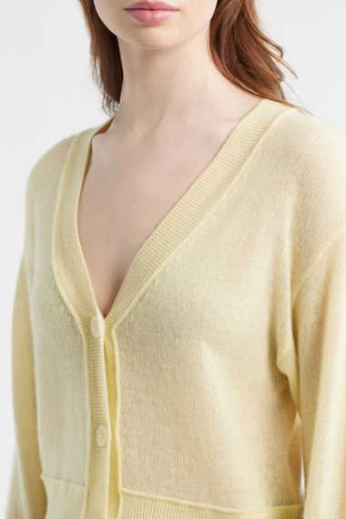 Lawrence Cardigan Light Lemon