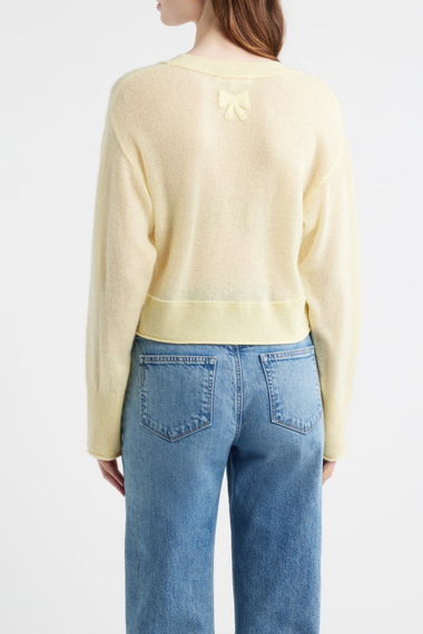 Lawrence Cardigan Light Lemon