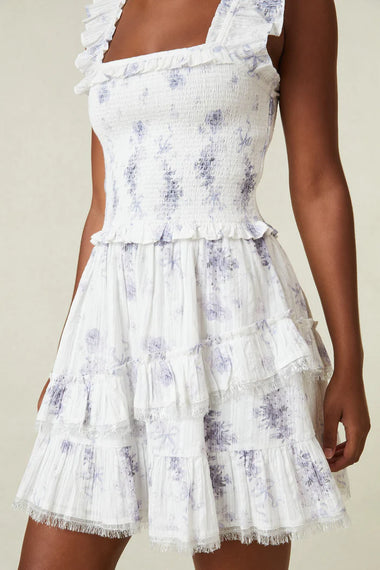 Aline Dress Misty Sea - Dress