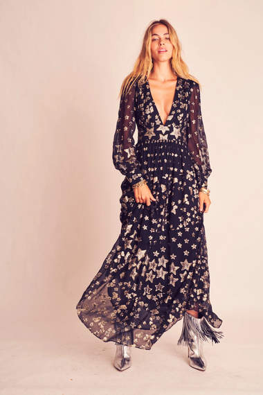 Cyrena Dress Black - Dress