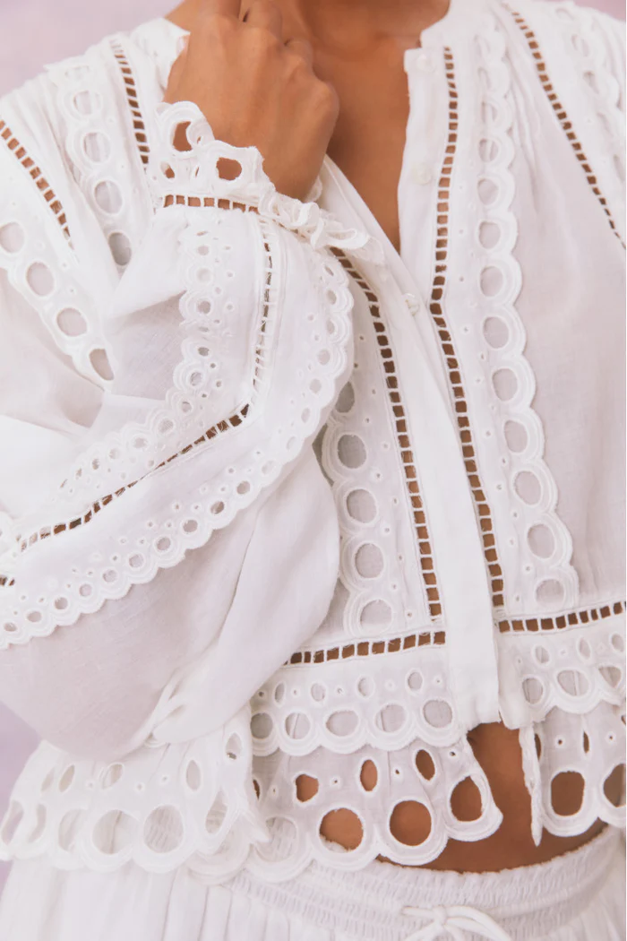 Load image into Gallery viewer, Kava Top Soft White - Top
