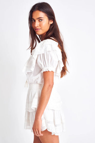 Liv Dress Antique White - Dress