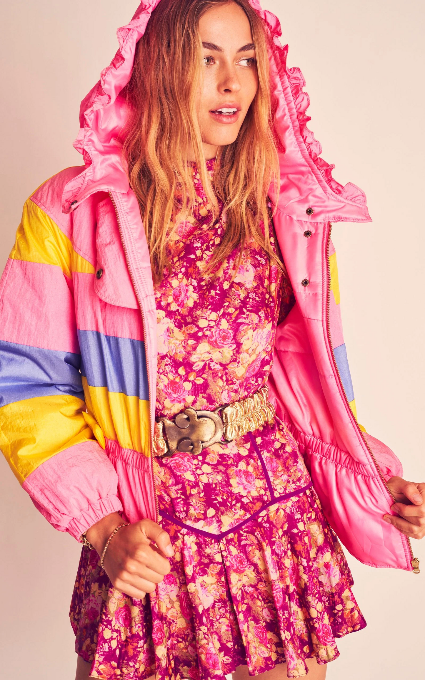 Load image into Gallery viewer, Mayberry Dress Magenta Diamond - Dress
