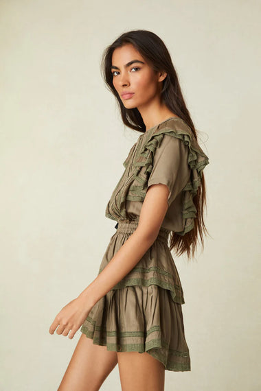 Natasha Dress Forest Oak - Dress