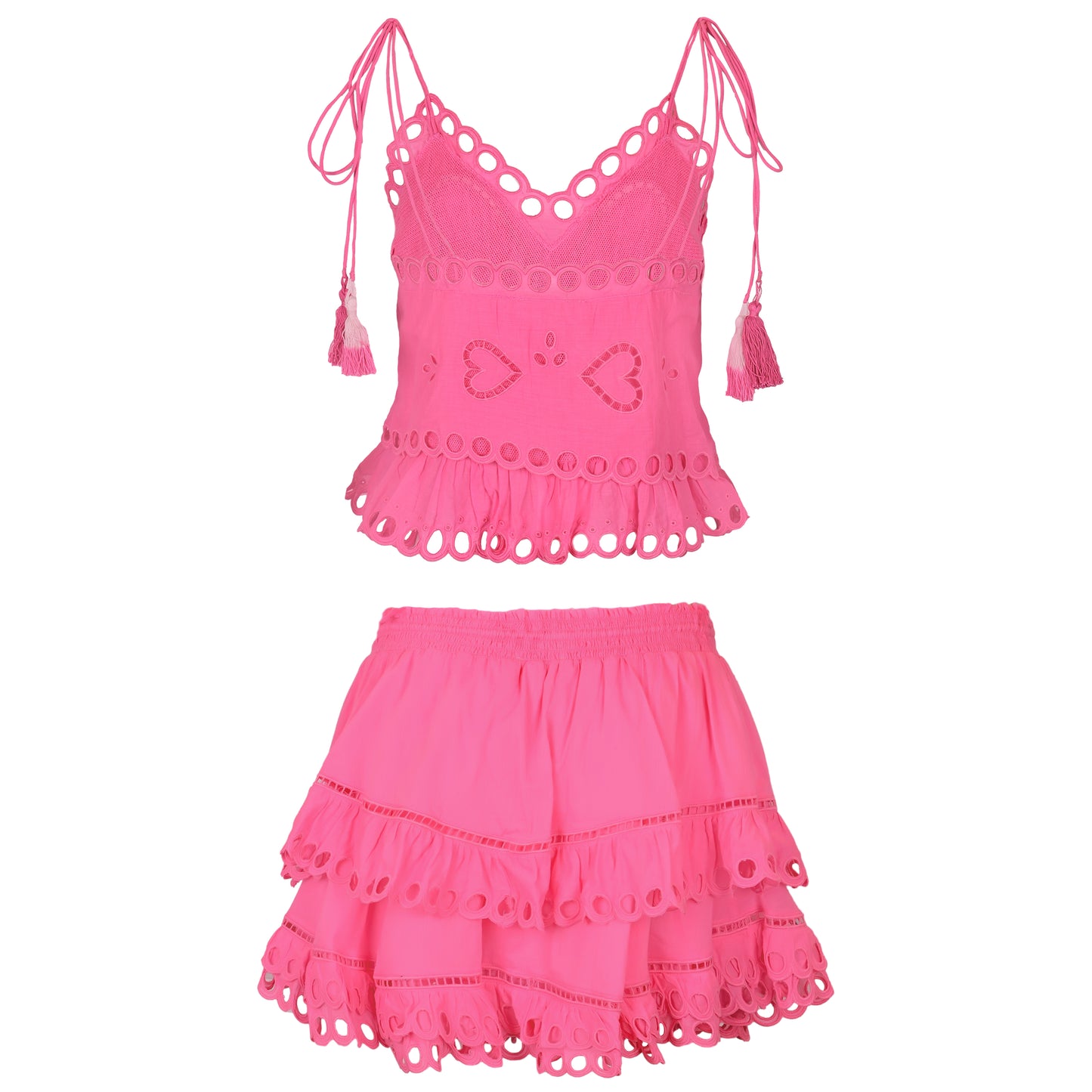 Load image into Gallery viewer, Dorene Skirt Strawberry Taffy - Skirt
