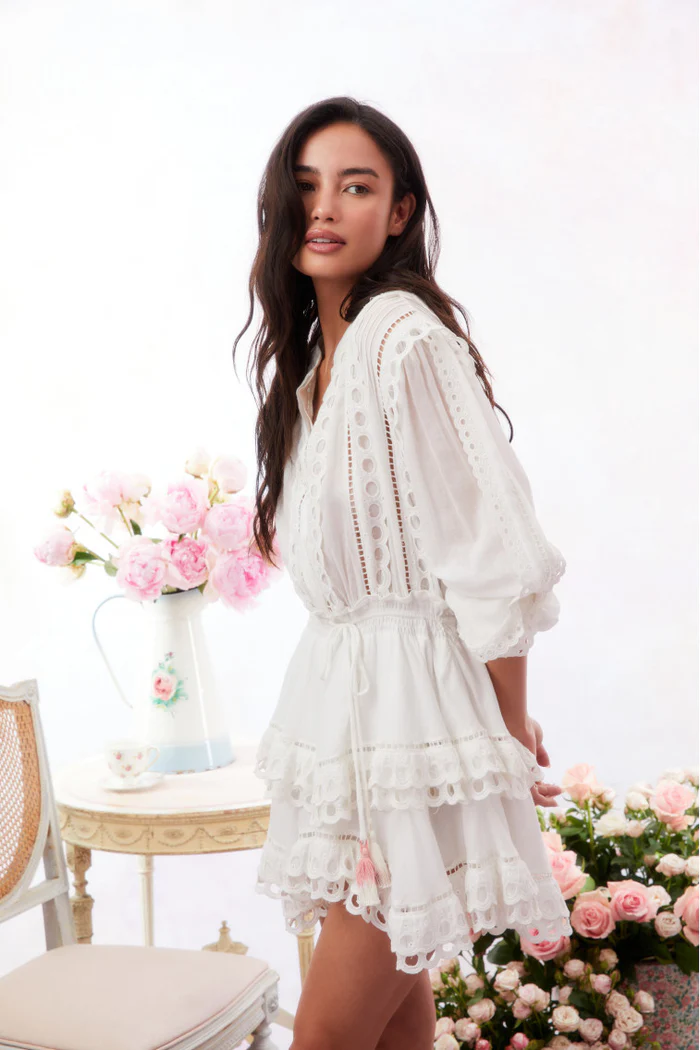 Load image into Gallery viewer, Tindra Dress Soft White - Dress

