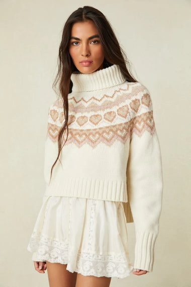 Tobi Sweater Pearl - Top