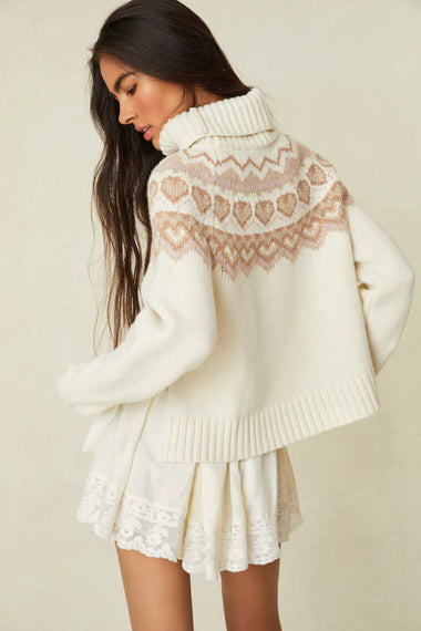 Tobi Sweater Pearl - Top