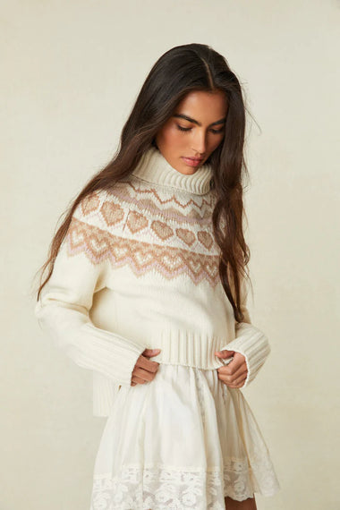 Tobi Sweater Pearl - Top