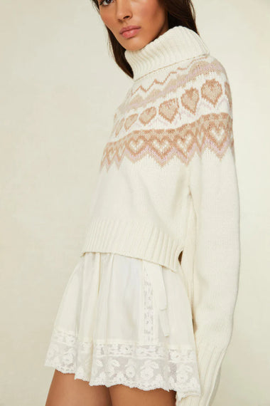 Tobi Sweater Pearl - Top