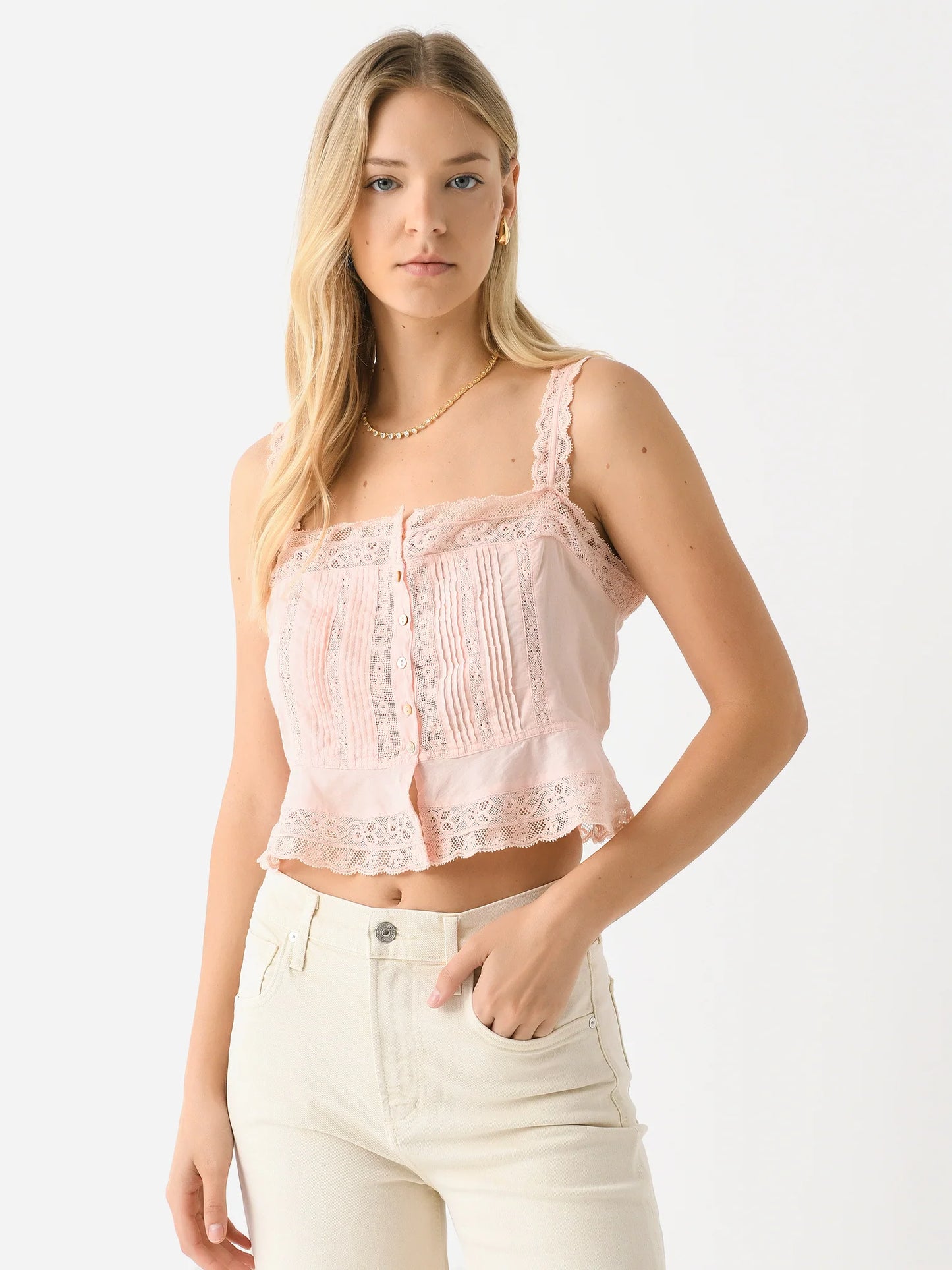 Load image into Gallery viewer, Vietta Top Bellerose Pink - Top
