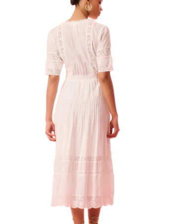 Francilla Dress Optic White