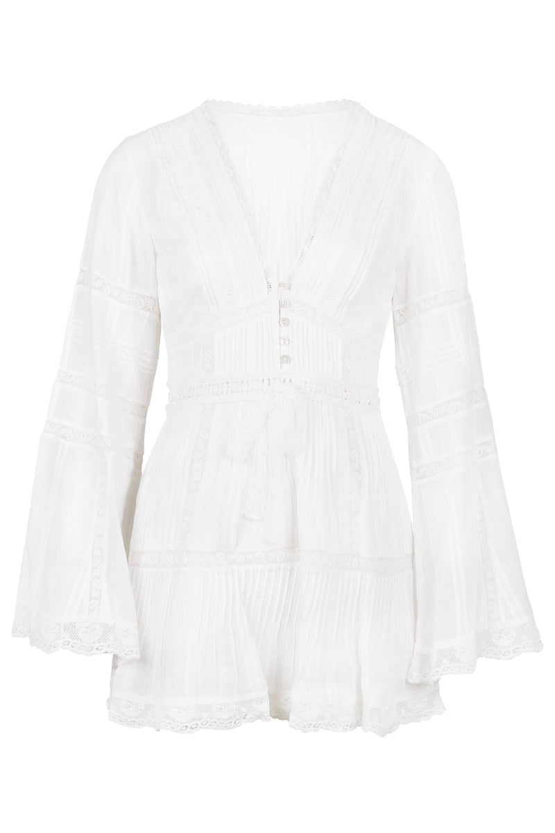 Kinsale Dress White