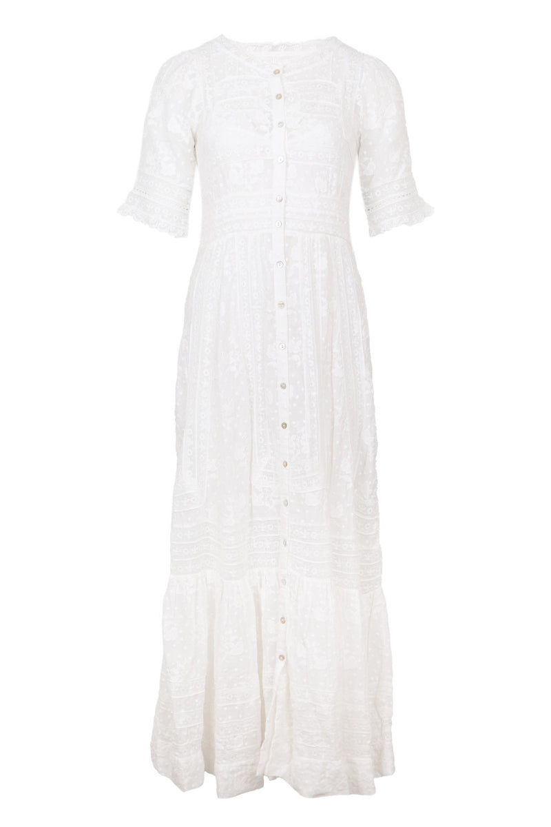 Minka Dress True White