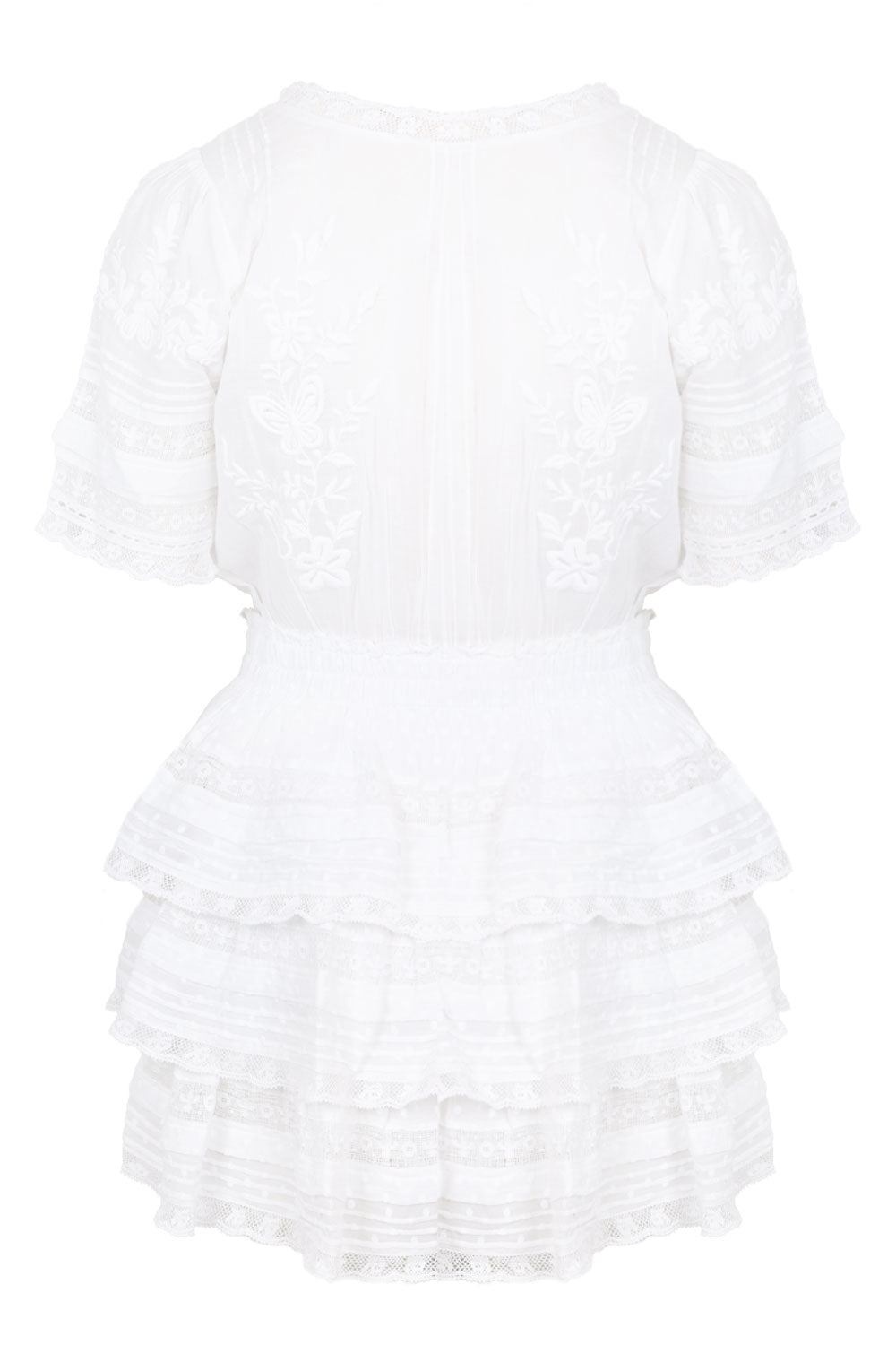 Load image into Gallery viewer, Quincy Dress White
