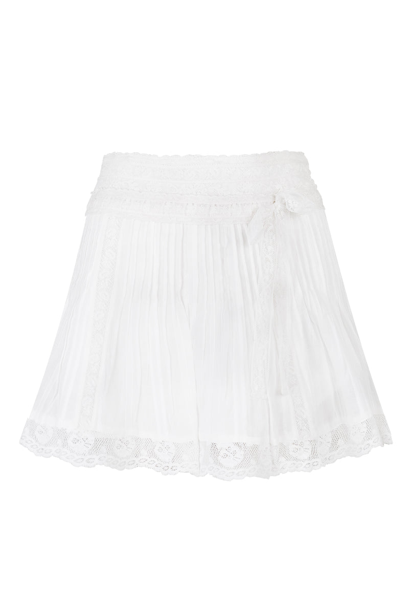 Solena Skirt White