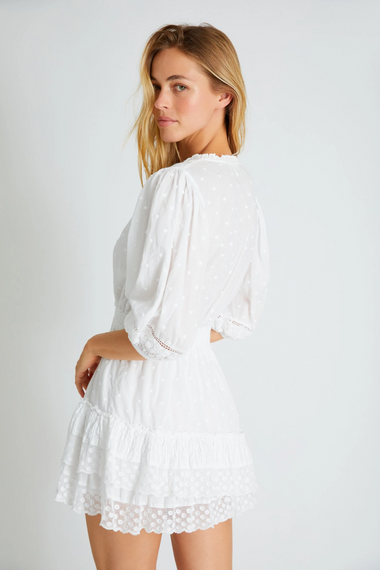 Adley Dress White - Dress