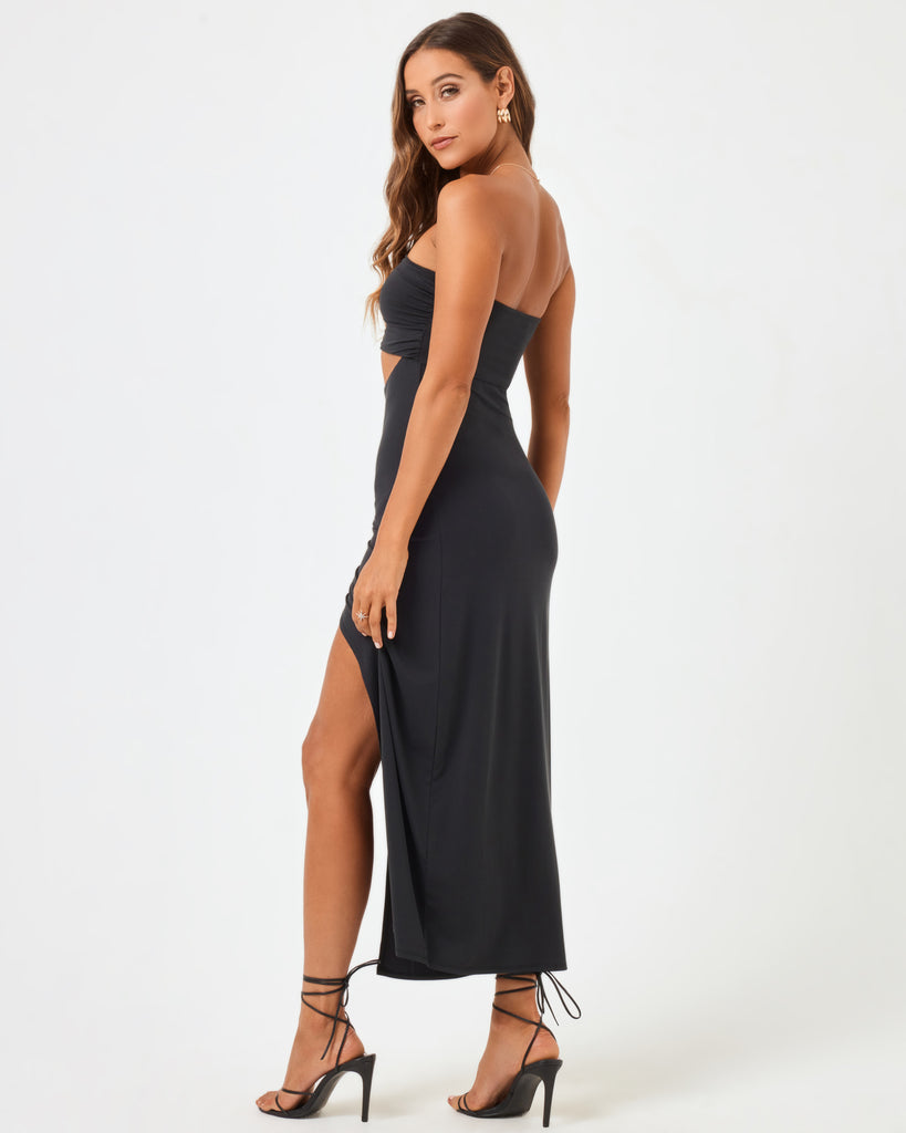 Load image into Gallery viewer, Corsica Dress Black - Dress
