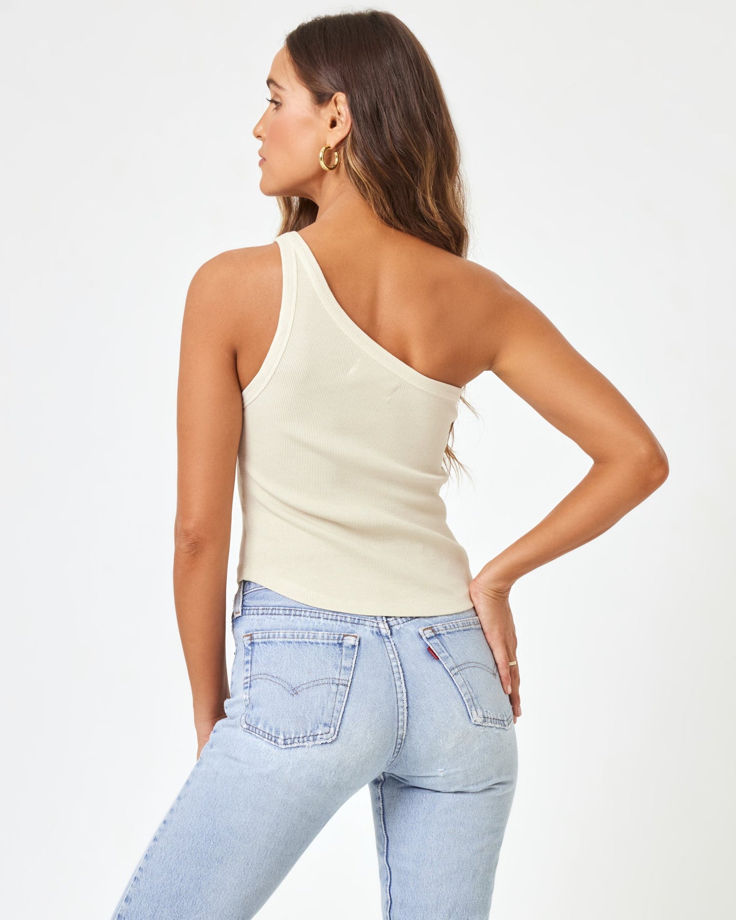 Load image into Gallery viewer, Kylie Tank Bone - Top
