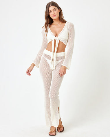 Los Cabos Top & Pant Set Cream - Set