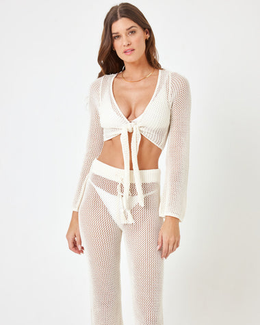 Los Cabos Top & Pant Set Cream - Set