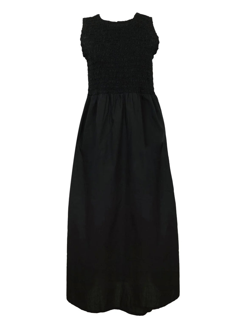 Luca Midi Dress Black
