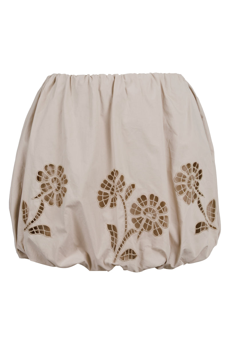 Bubble Mini Skirt Olive