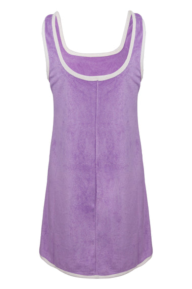 Terry Mini Dress Lavender
